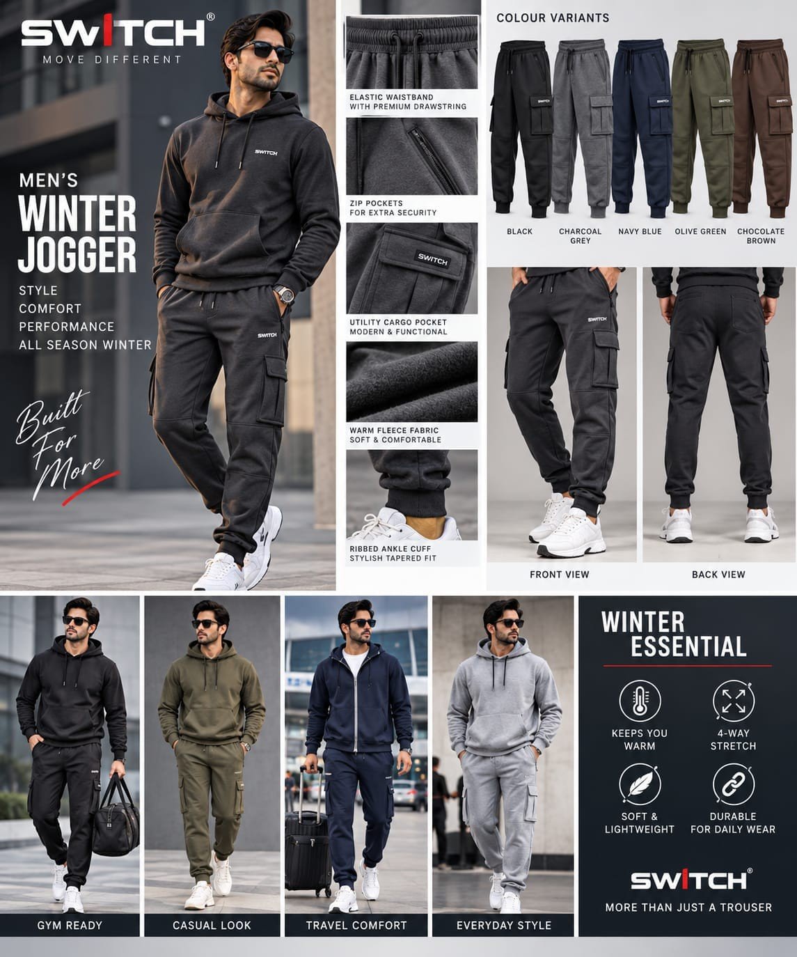SWITCH Winter Apparel by HIMATEX