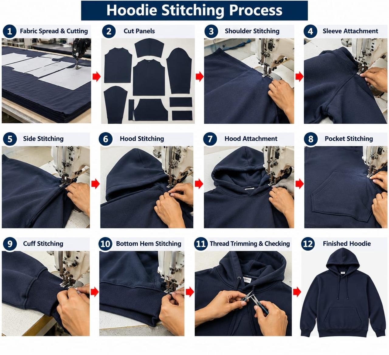 HIMATEX fabric and material preparation